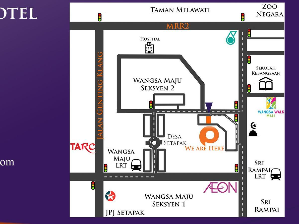 Orange Premier Hotel Wangsa Maju Kuala Lumpur Dış mekan fotoğraf